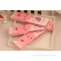 hb pencil and eraser Top quality triangle pencil Color box packaging Teenagers wooden pencil